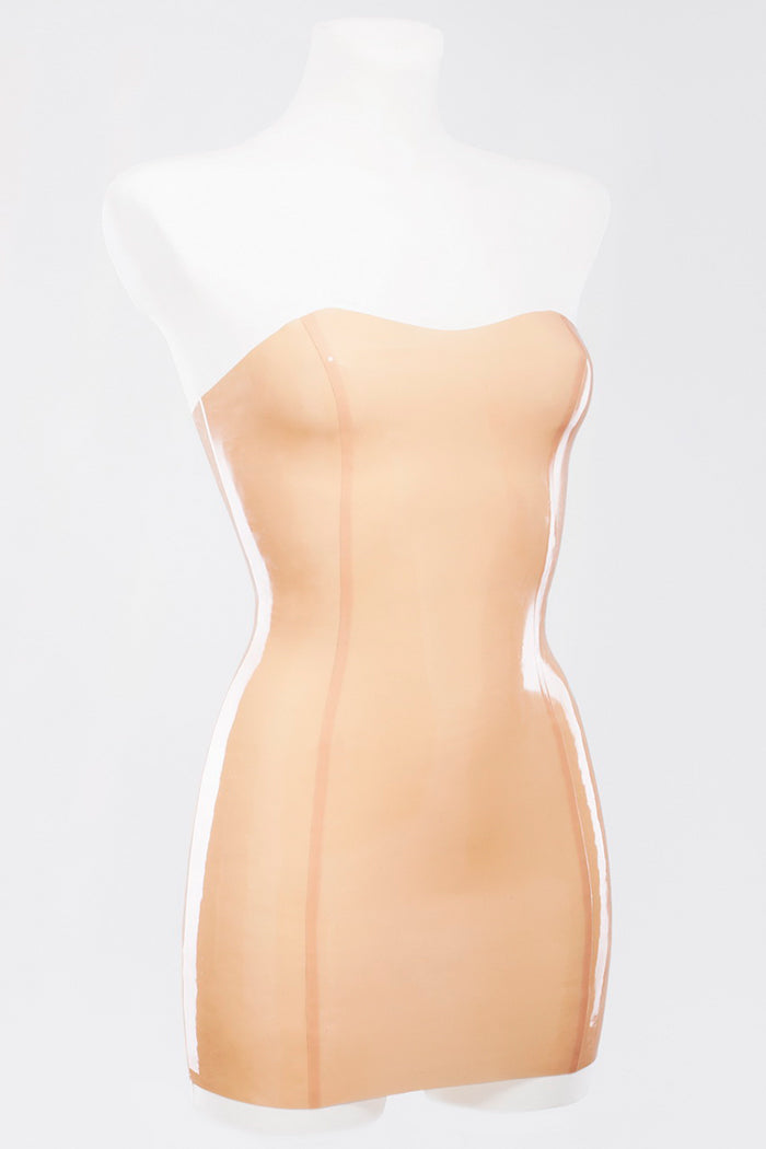 Latex Strapless Tube Dress Default Title #MWS Options 2032654602