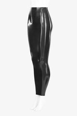 Latex Restrictive Ankle-Length Skirt