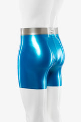 Men’s Latex Boxer Briefs with Contrast Waistband
