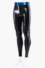 Men’s Latex Leggings with Contrast Waistband